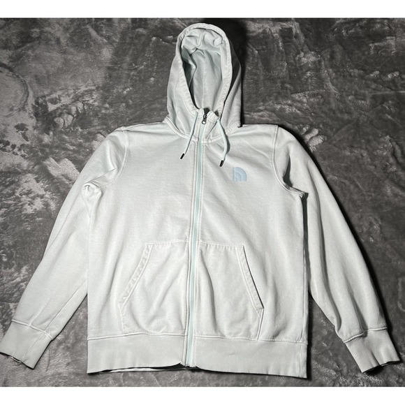 The North Face Other - The North Face Hoodie Pullover Sky Blue Drawstring Pockets Regular Fit